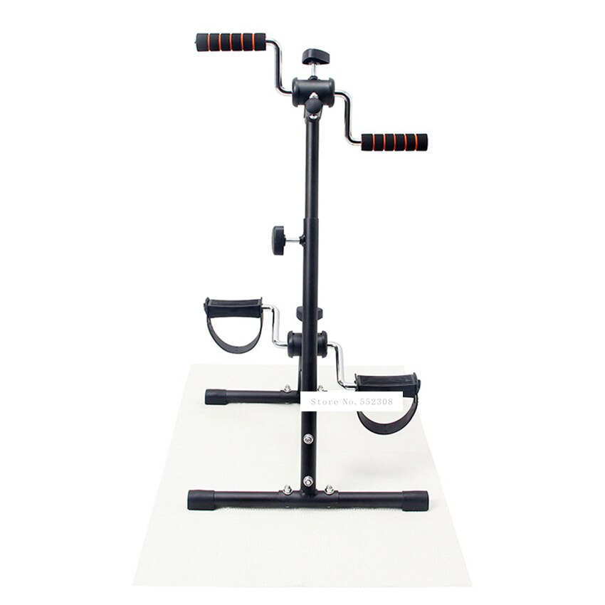 Indoor Mini Fitness Exercise Bike Treadmill Vertical Rehabilitation Bicycle Handrail Cycling Stepper Leg Pedal Trainer CJ-LK-024: Default Title