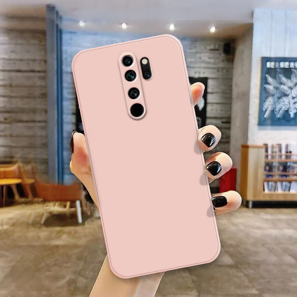 Funda para Redmi Note 8 Pro, Fundas de teléfono para Xiaomi Redmi Note 8 8T, Fundas de silicona suave a prueba de golpes: ABS / Verde