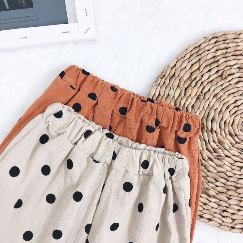 Lente zomer jongens broek stippen mug kinderbroek all-match eenvoudig casual babymeisjeskleding meisjes leggings kinderbroeken