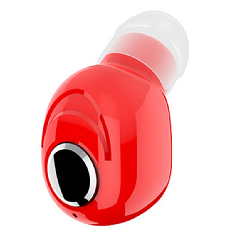 Draadloze Bluetooth 5.0 Enkele Headset Oortelefoon Oordopjes CVC8.0 Digitale Ruisonderdrukking Waterdicht Anti-Zweet Verborgen Ear Plug