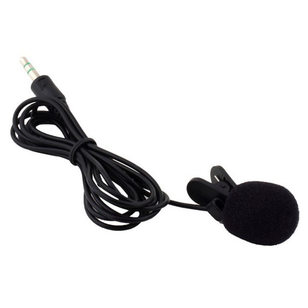 3.5mm mini portable microphone With microphone hands-free clip Hands-free communication PC Laptop Speaker