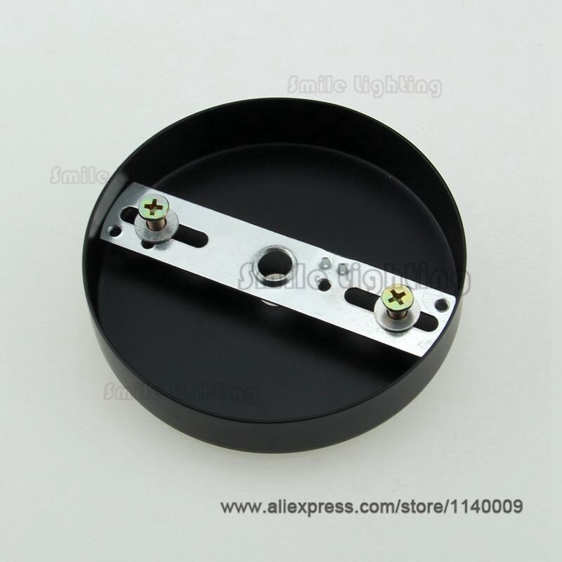 1 Piece Metal Ceiling Canopy Pendant Lights Fixtures Ceiling Rose Diameter 100mm