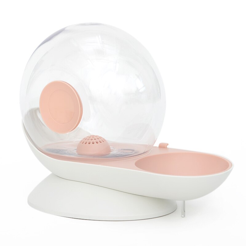 Hoopet fontein, bubbeldrinkbak, voerbak voor katten, water voor katten, waterdispenser voor huisdieren