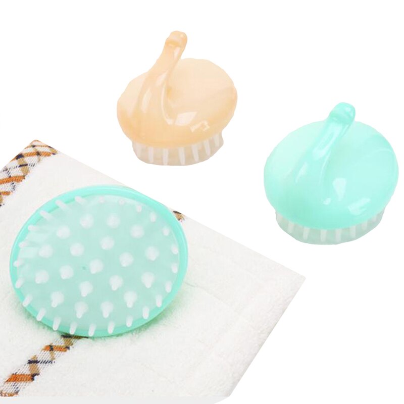 Bébé tête cheveux lavage cuir chevelu shampooing Air brosse peigne nettoyage soin outil doux masseur brosses salle de bain outil