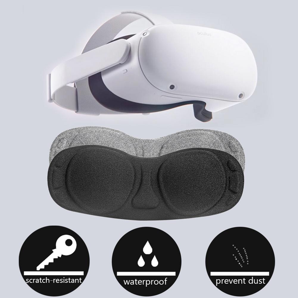 2 Pcs VR Accessories For Oculus Quest 2 VR Lens Protective Cover Dustproof Anti-scratch Lens Cap For Oculus Quest 2
