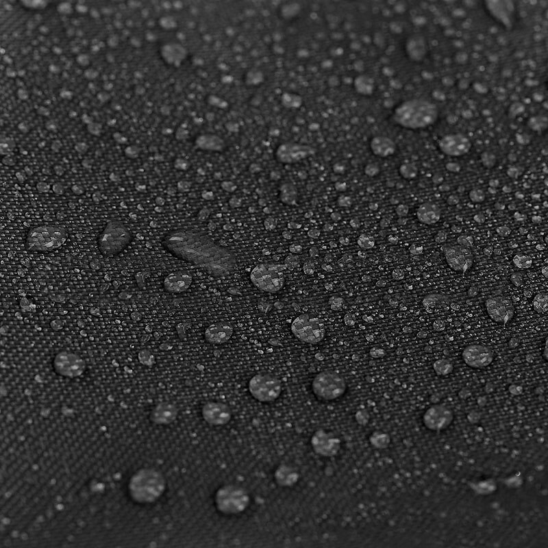 Outdoor Garden Patio Black 210D Oxford Cloth Round Furniture Table Dust Cover Waterproof Protector Bag 128*71cm FU003