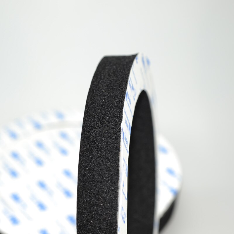Bil universal højttaler isolering ring lydisoleret bomuld pad bas dør trim lyd lyd højttalere selvklæbende 2 stk 6.5 "tommer