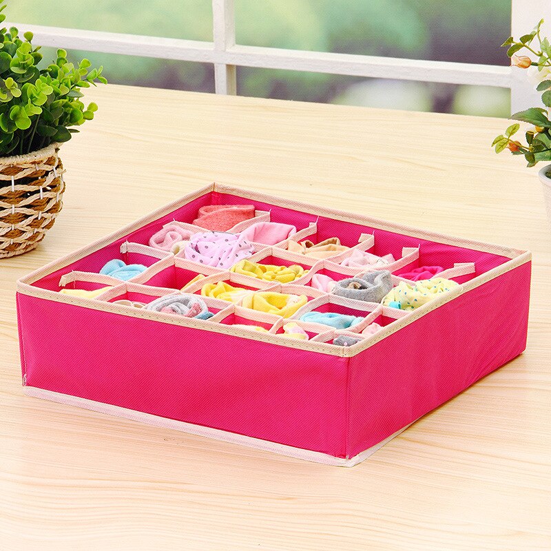 Socks Storage Boxes Underwear Divider Drawer Lidded Closet Organizer Ropa Interior Organizador for Ties Shorts Bra Organizador