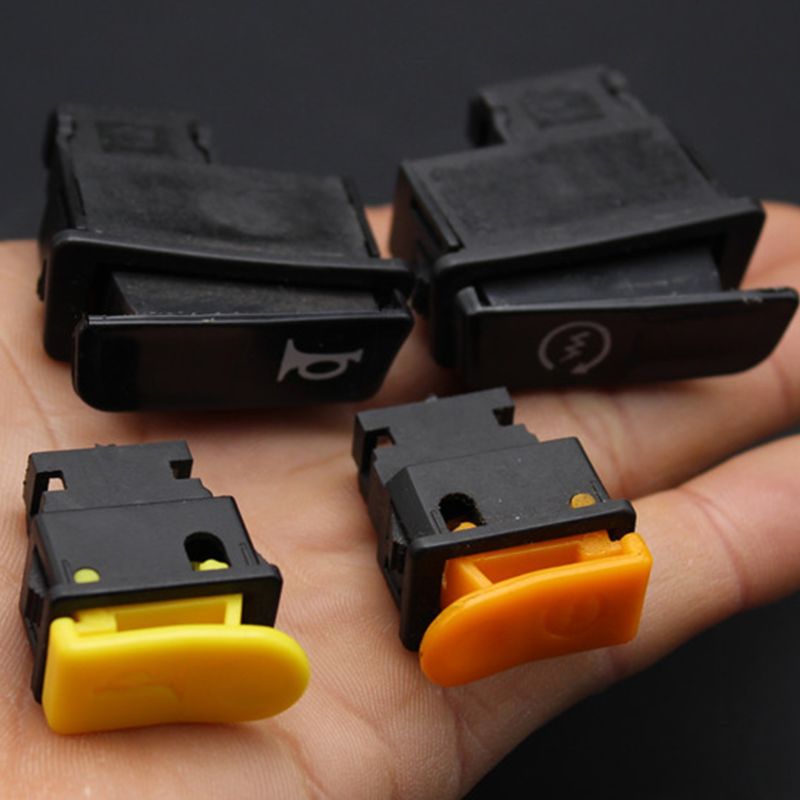 2-pin Electric Start Switch Button / Starter Switch for Scooter Moped Go-Kart