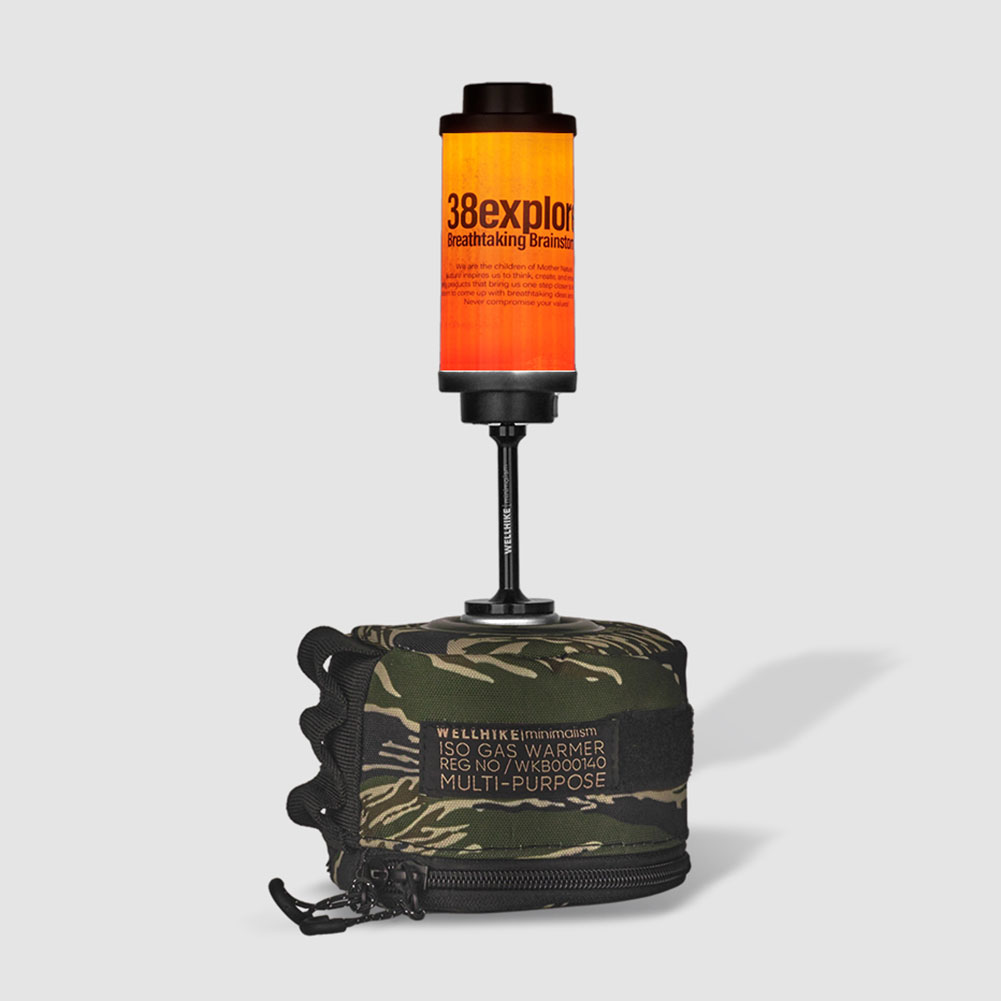 Soporte de tanque de Gas para linterna, adaptador de tanque de Gas para Camping, poste de extensión de lámpara portátil, aleación de aluminio, accesorios versátiles para acampar