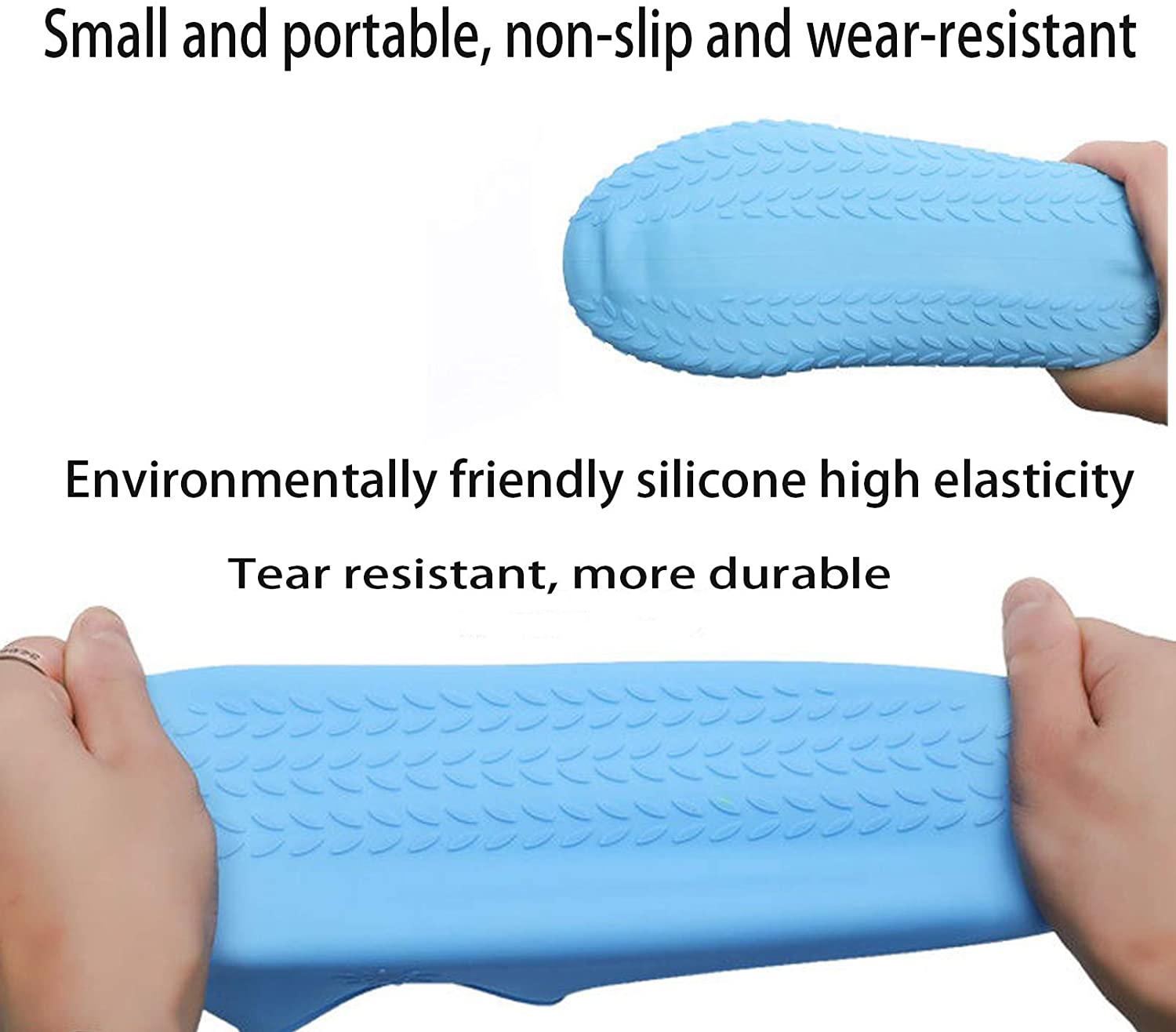 Stivali di gomma alla moda copriscarpe impermeabili in lattice riutilizzabili copriscarpe antiscivolo in Silicone copriscarpe accessori per scarpe Unisex