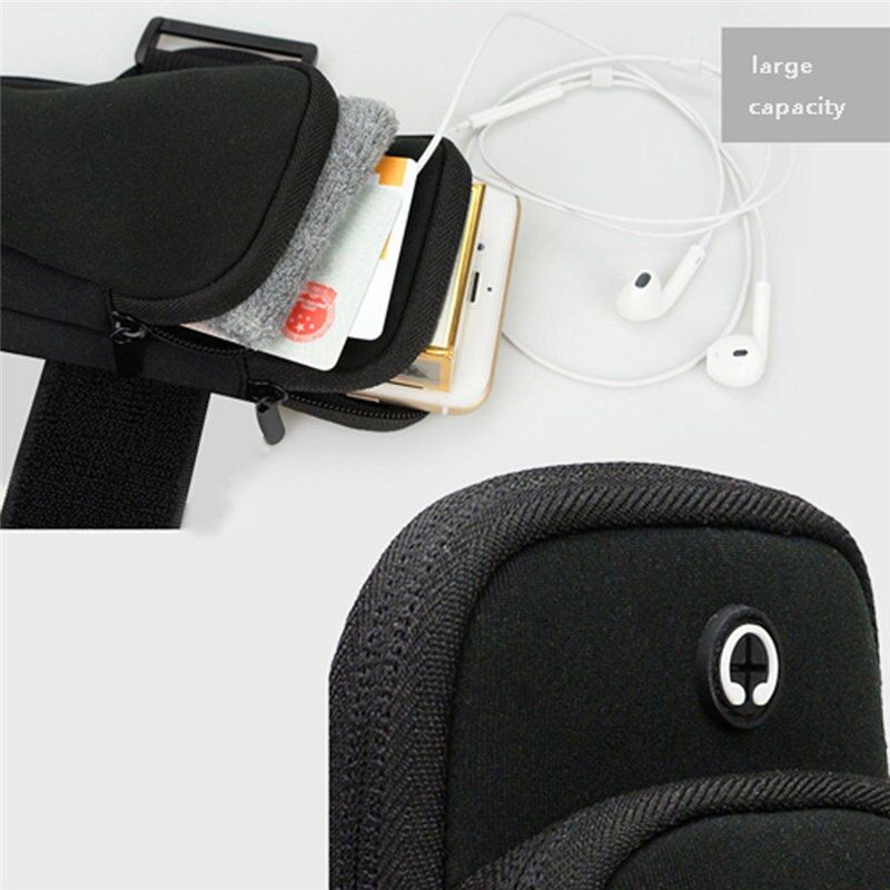 Waterdichte Universele Brassard Hardlopen Gym Sport Armband Case Mobiele Telefoon Arm Band Bag Holder Voor Iphone Smartphone Op Hand 7