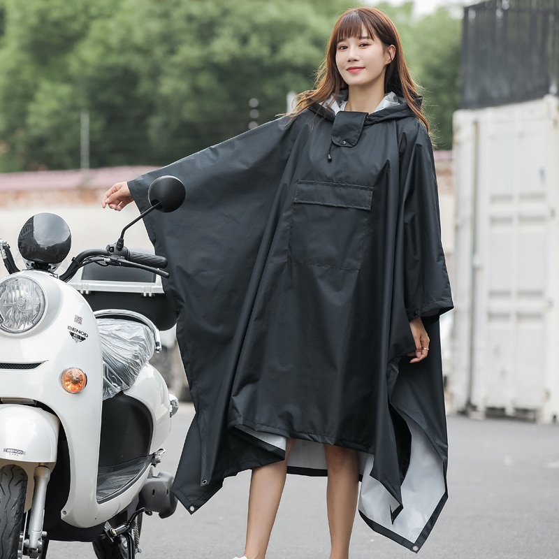 Poncho de lluvia para mujer, chubasquero, chaqueta, Abrigo con capucha para senderismo y ciclismo