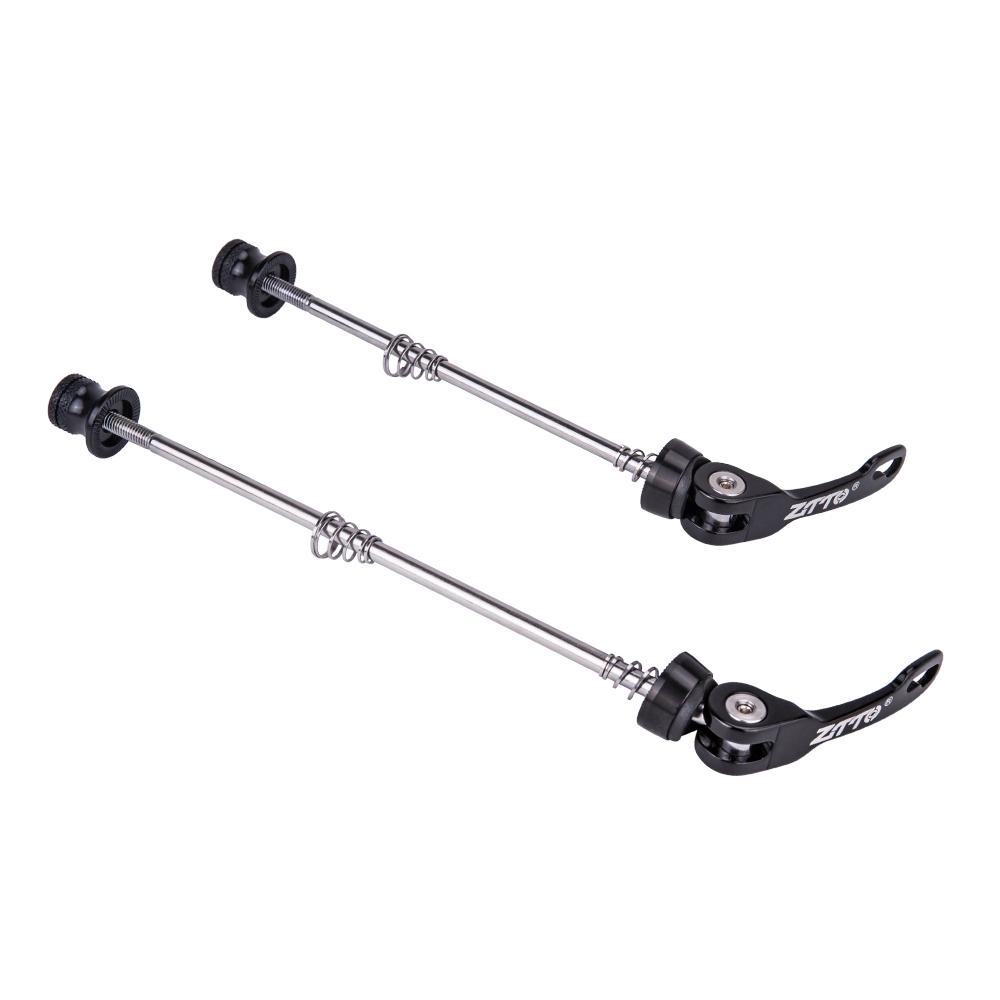 ZTTO Bicycle QR Skewer Ultralight Axle QR MTB Road Bike Quick Release Skewer lever Front Wheel 100 Rear 135 Cycling Hub parts: VIOLET/紫罗兰