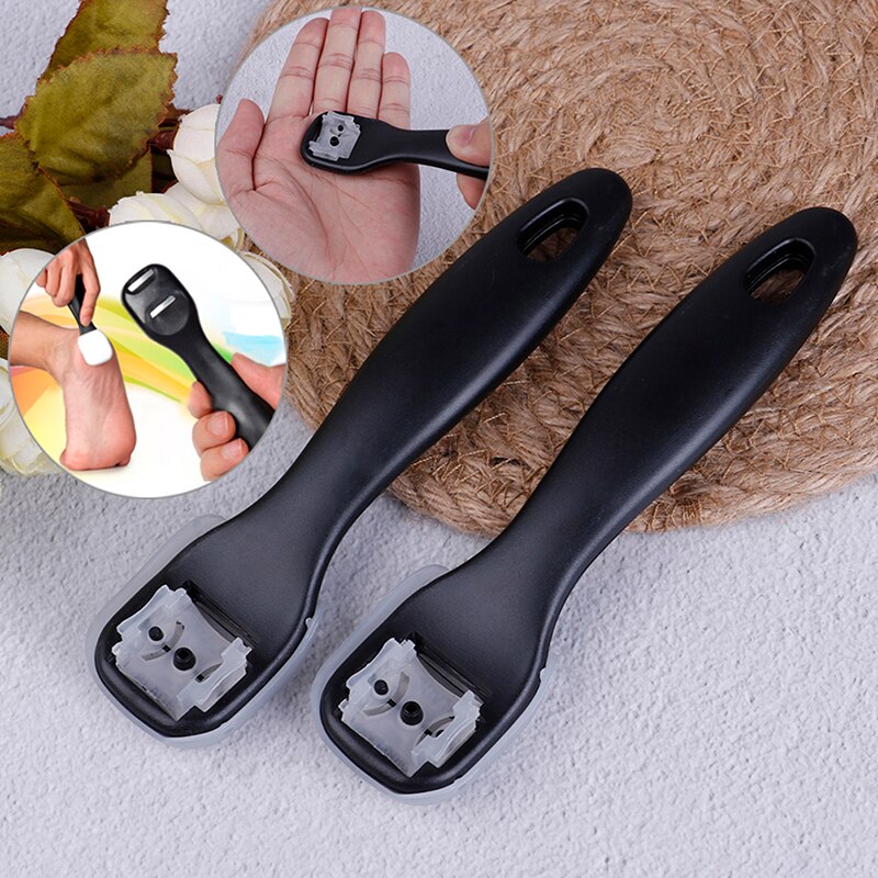 Raspador de pies de acero inoxidable, 1 unidad, eliminador de callos de piel muerta, Lima de talón, rallador, depurador, herramienta de cuidado de uñas para pedicura