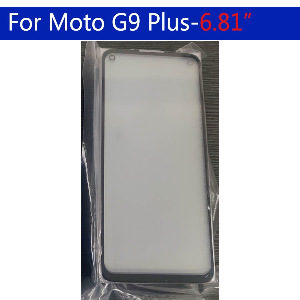 Vervanging Voor Motorola Moto G9 Plus Touch Screen Voor Glas Panel Lcd Outer Lens