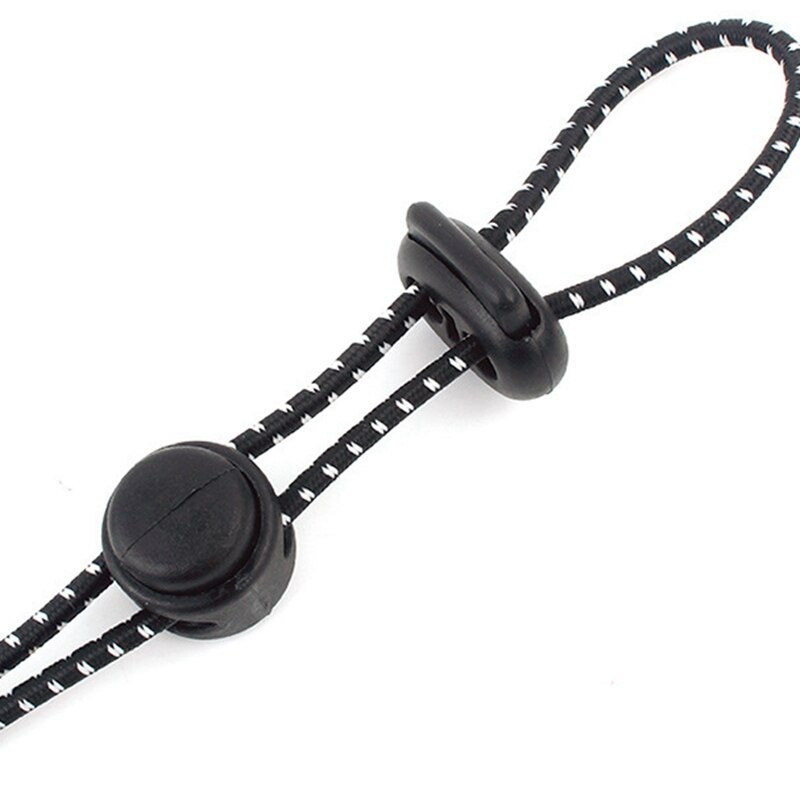 Outdoor Mountaineering Backpack Elastic Tail Rope Fixed Buckle Lanyard Trekking Poles Binding Buckle Equipment