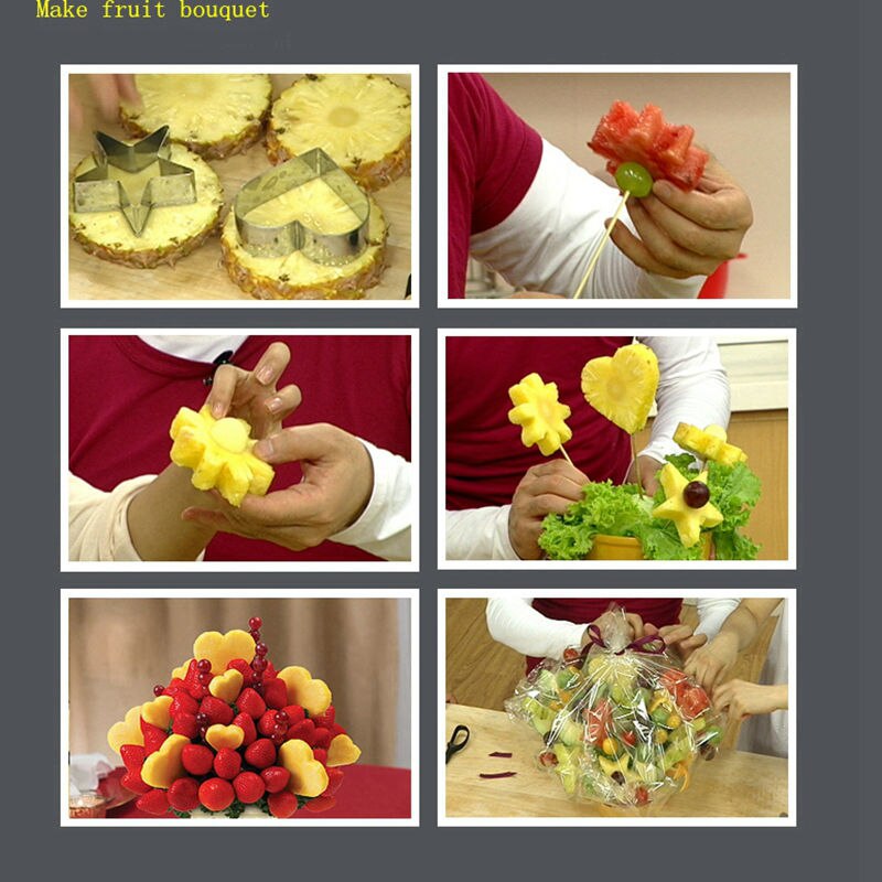 Familie bakken diverse soorten modelleren optionele mini koekjes aluminium uitstekers kerst halloween koekjesvorm