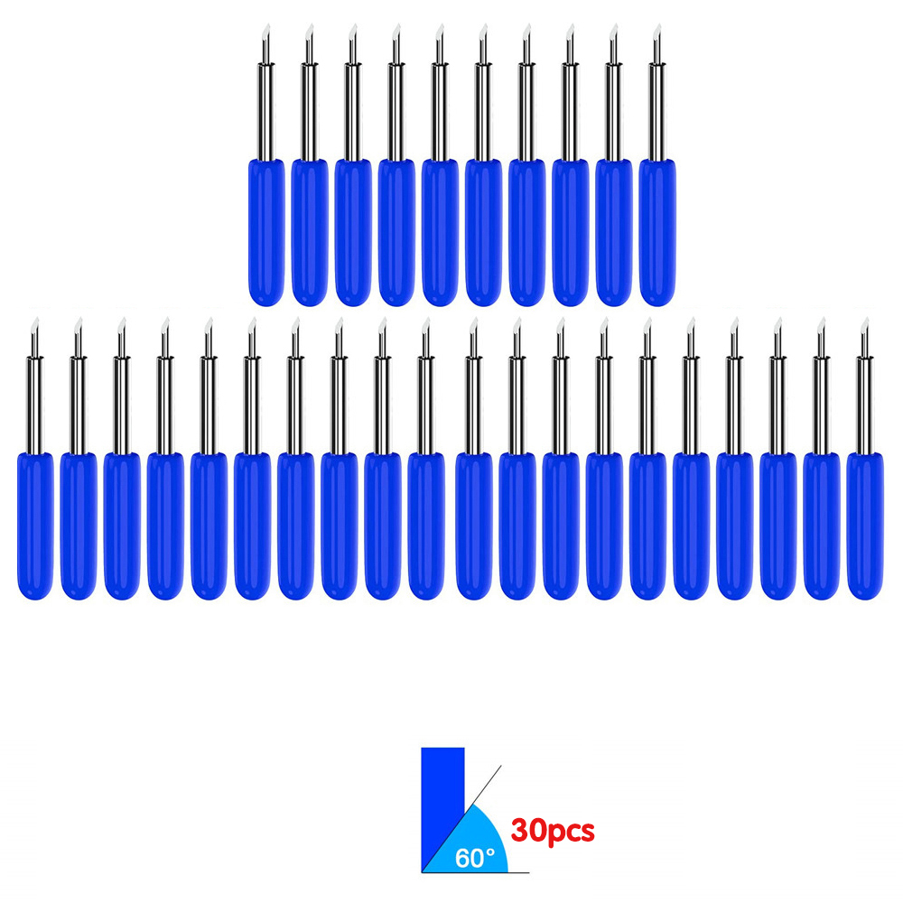 Cuchillas de repuesto de 30/45/60 grados para Plotter Roland, cuchillas de corte para herramientas eléctricas, Plotter de corte: 5,5 mm