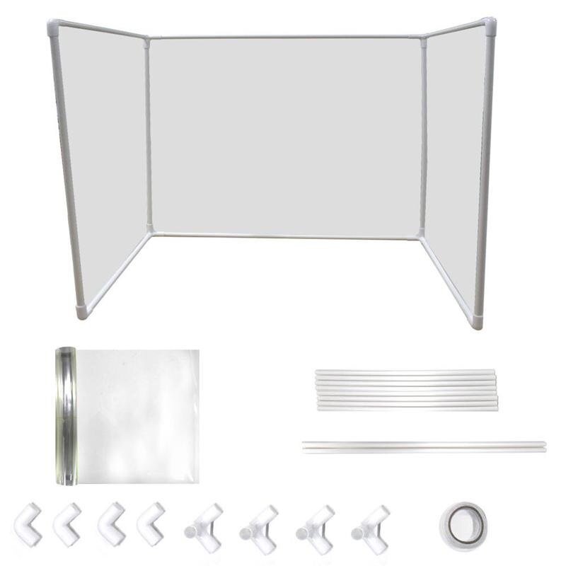 40cm anti-spray skrivbordsisolering lock skarvningsisolator anti-spray isolering gör-det-själv skrivbordsisolering utrymmeskåpa hemmakontor  w5 s 0