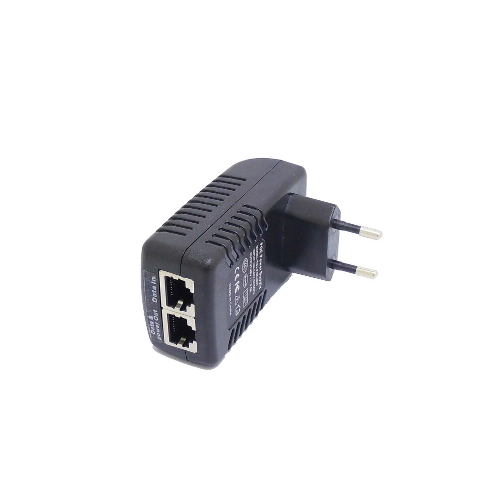 EU 48V 0.5A PoE Power Supply PoE Injector Standard For 48V PoE Security Camera POE Switch Ethernet Adapter