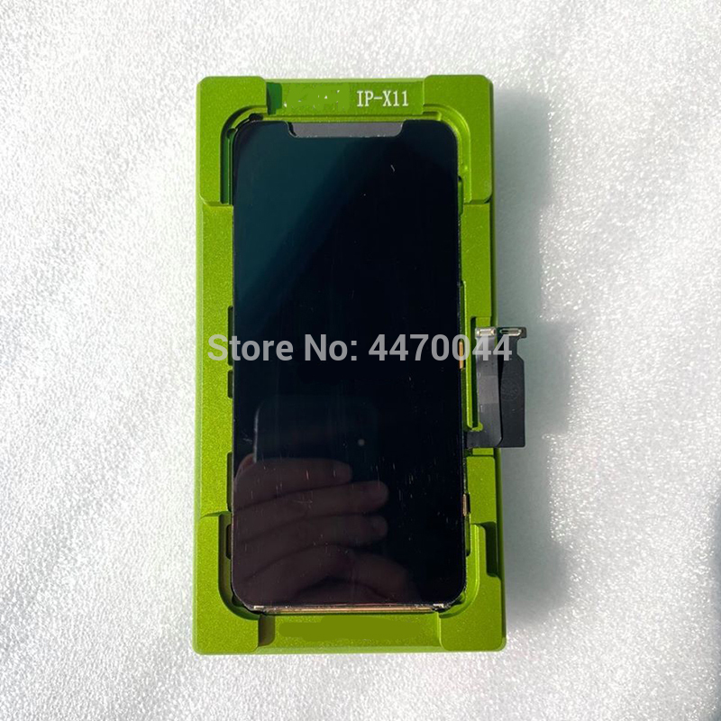 OCAMaster LCD pantalla frontal de vidrio exterior OCA alineación molde de laminación para iPhone X XS Max 11 11Pro Max juegos de herramientas de reparación