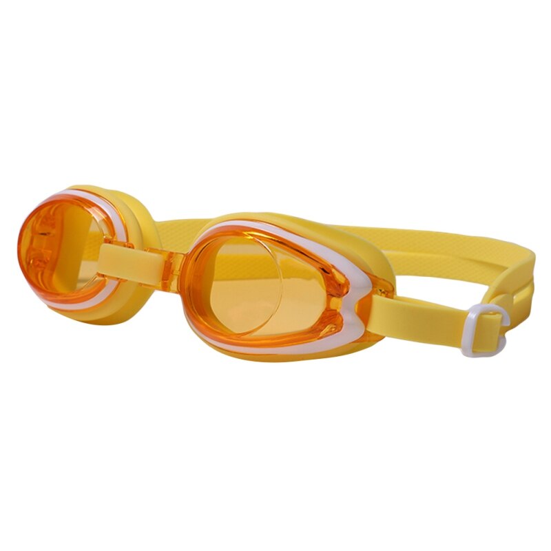 Kinderen Zwemmen Goggle Kids Anti-Fog Uv Protect Kinderen Waterdichte Siliconen Gespiegeld Swim Eyewear Verstelbare Bril: KH2281O