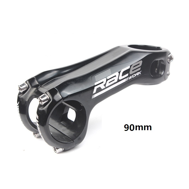 RACEWORK bicycle stem mtb stem mesa bicycle 20 degrees 31.8* 80/90/100mm high-strength road bike riser aluminum alloy stem: 90mm
