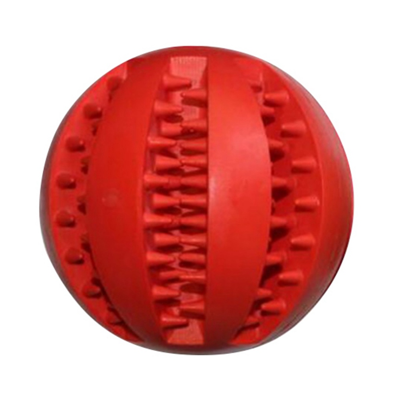 Hond Speelgoed Extra tough Rubberen Bal Speelgoed Grappige Interactieve Elasticiteit Bal Hond Kauwen Speelgoed Voor Hond Tand Schoon bal Van Voedsel AB