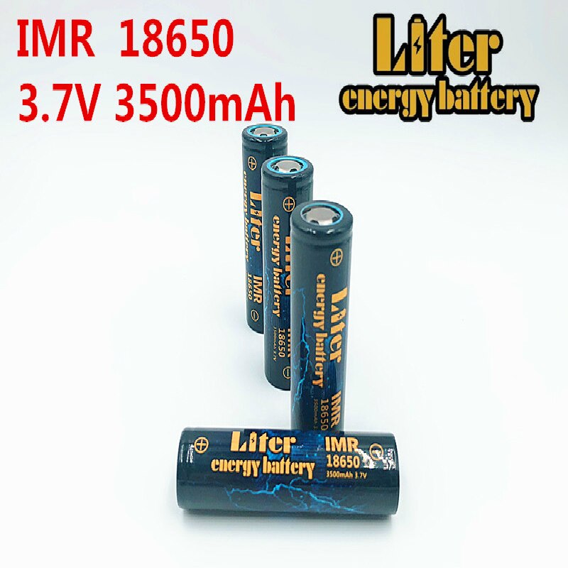 Litro di energia della batteria 8PCS IMR18650 3.7V 4.8A 3500MAH 18650 batteria ricaricabile Li-Ion per tablet pc 7- 9 pollici