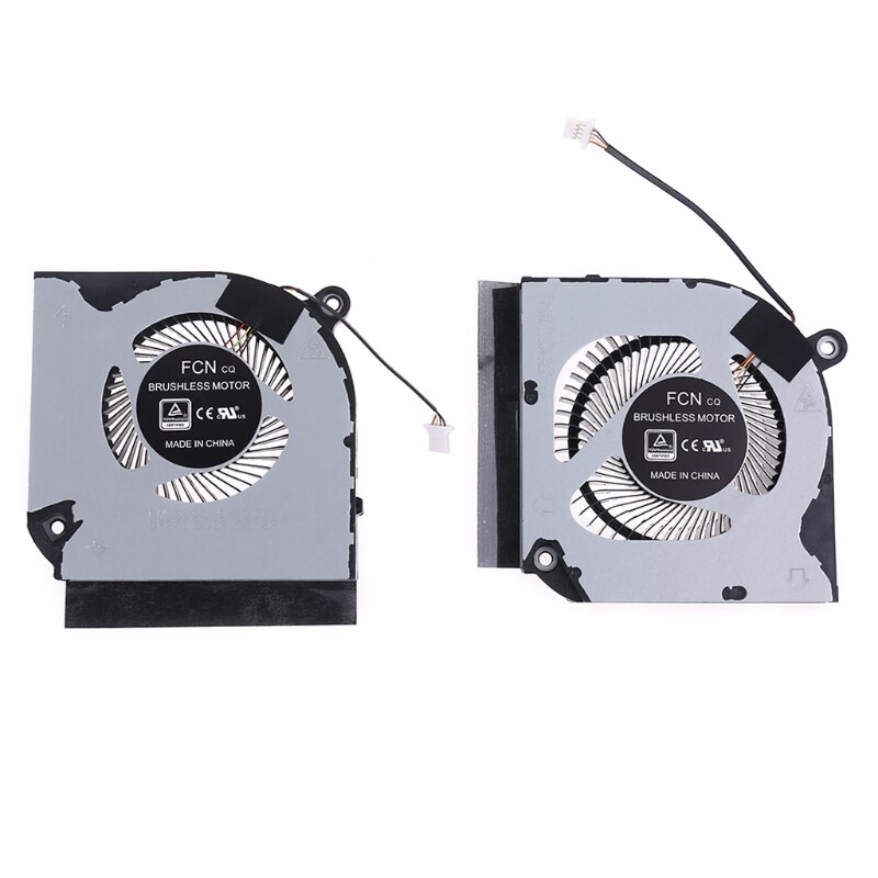 CPU GPU Cooler Cooling Fans for Acer Predator Helios 300 PH315-52 PH317-53 Computer Gaming Fan Laptop DC28000QEF0 DC 5V 4 PIN: C