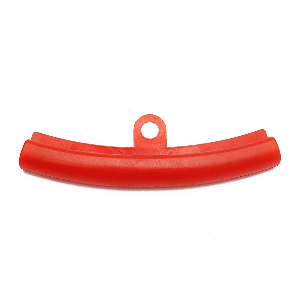 5 stk bildæk rød gummi beskyttelsesfælge beskytter dæk hjul skiftende fælgkant beskyttelsesværktøj polyethylen