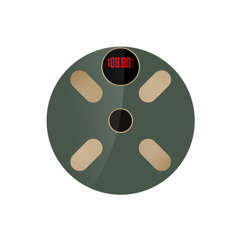 Xiaomi corpo bagno bilancia pesapersone bilance elettroniche intelligenti composizione BMI telefono cellulare preciso analizzatore Bluetooth portato digitale: verde