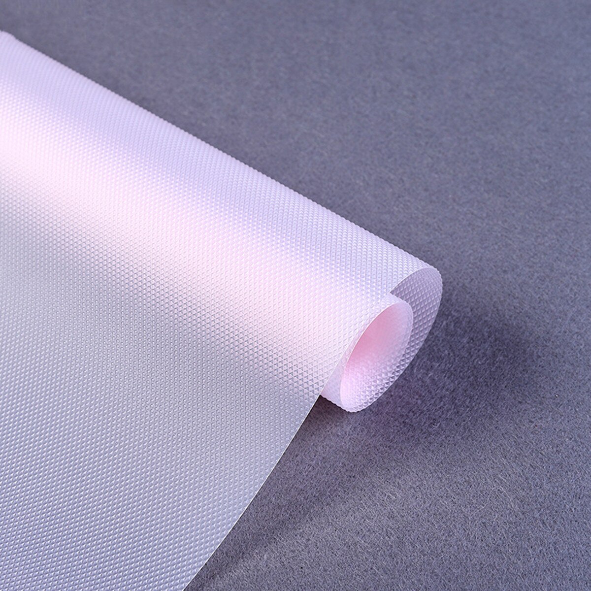 150*45/30cm återanvändbar genomskinlig lådfodral köksbordsmatta vattentät dammtät oljetät hyllmatta: Rosa / 150 x 45cm