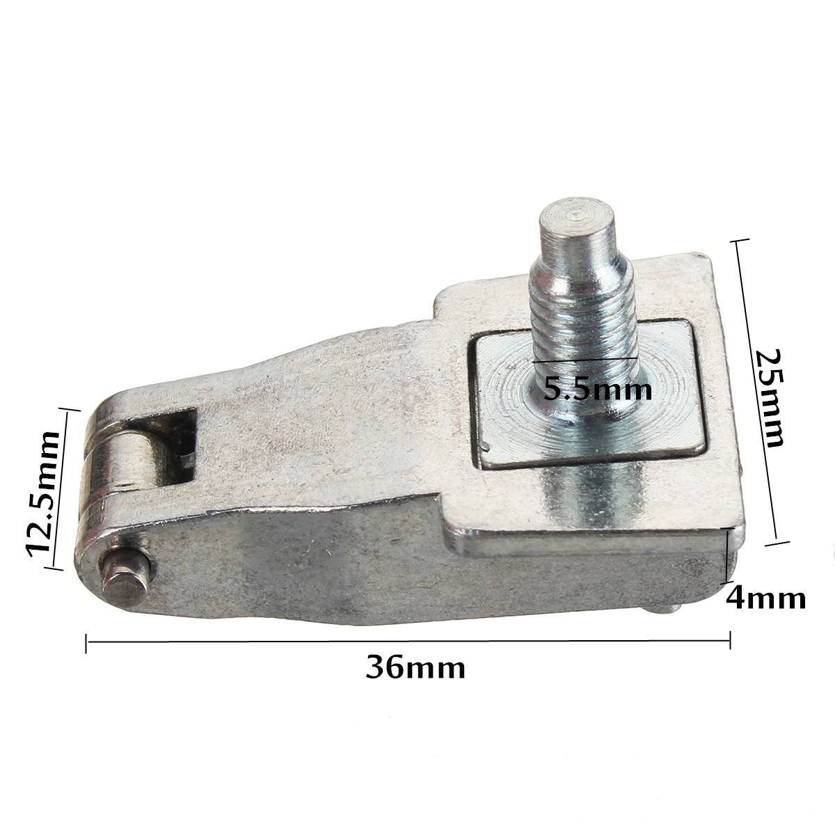 Kit De Réparation Poignée De Porte Pour Fiat 500 - Charnière Chrome, Remplace Référence 51964555 51939041