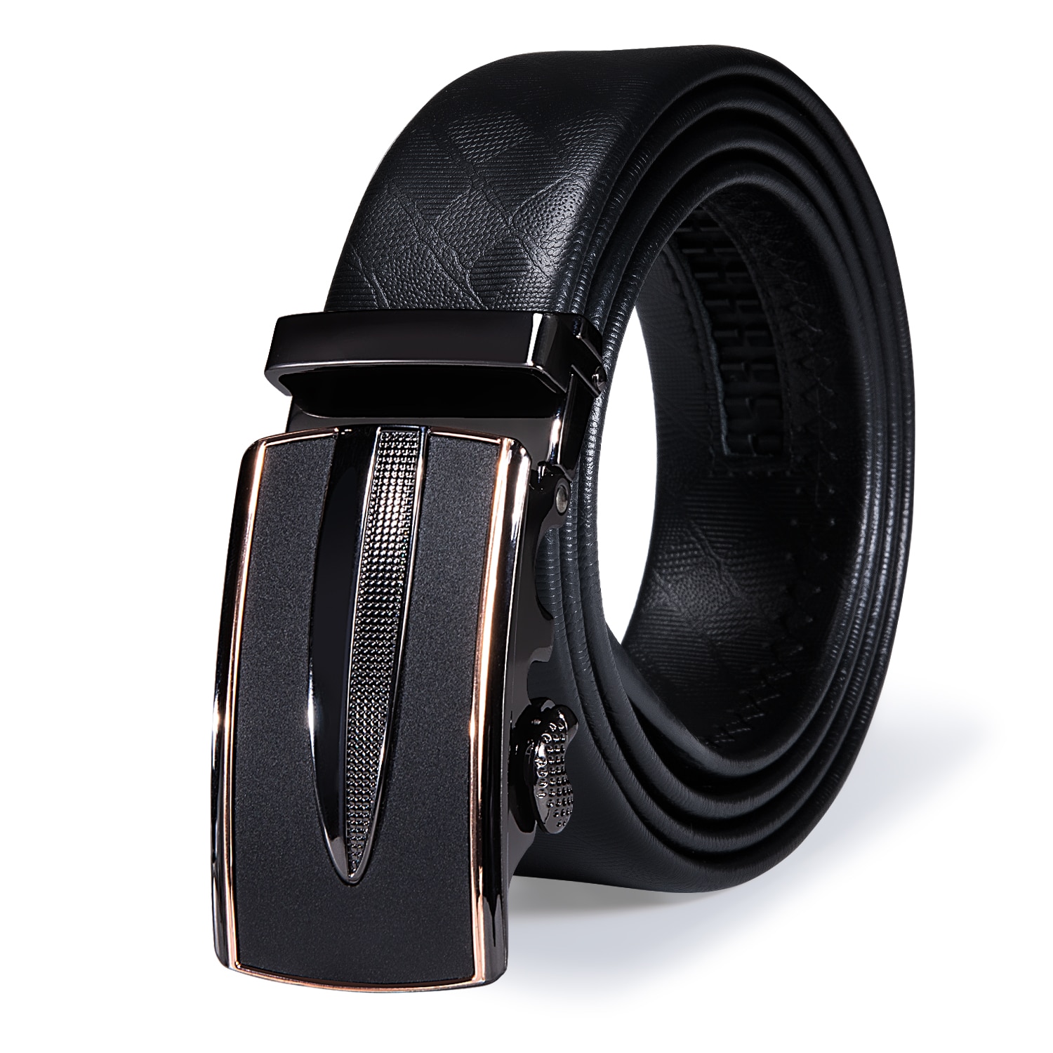 Hi-Tie 160Cm Lange Plus Size Grote Riem Riem Voor Mannen Koeienhuid Lederen Automatische Gesp Riemen mannen Luxe Lederen Band