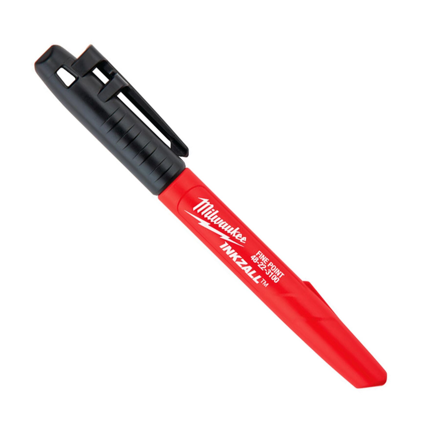Milwaukee t48223100 inkzall resistente™Marcador caneta ponto fino 1mm preto