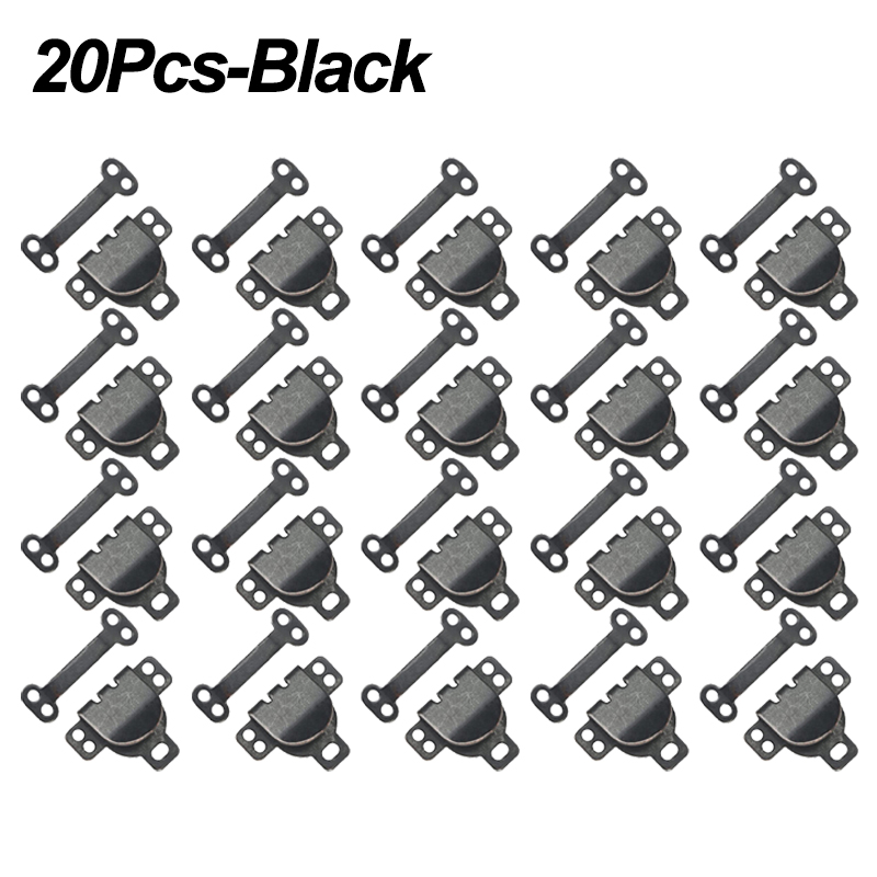 2/20Pairs Metal Invisible Trousers Hook Clasp Eyes Closure Fasteners Buckle Skirt Dress Bra Sewing DIY Garment Hooks Accessories: Nickel-Free White