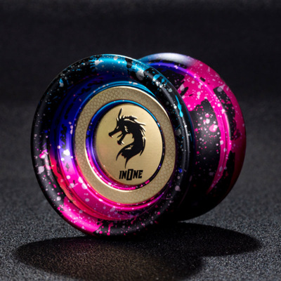 Yoyo Magic Yoyo Metal Yoyo With 10 Ball Bearing Alloy Aluminum High Speed Unresponsive Yo Yo Classic Toys For Kids: light green