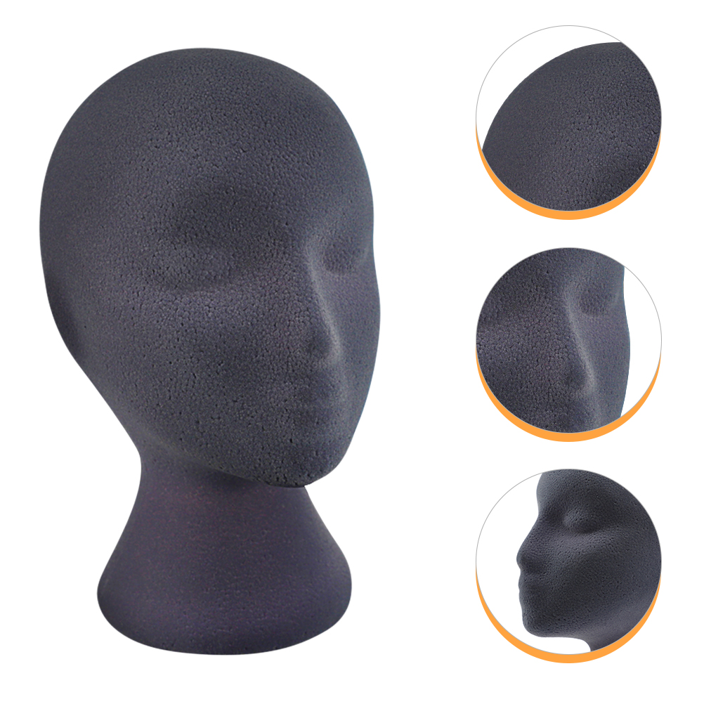 Kosmetiek Hoofd Lichtgewicht Nuttig Mannequin Pruik Hoofd Mannequin Hoofd Voor Make Oefeningen Hoeden Pruiken: Grey