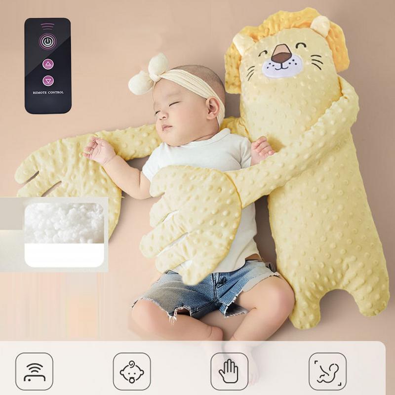 Baby Patter For Sleep Automatic Palm Patting Sleeping Pillow Soothing Toys Baby Companion Pillow Startle Prevention Sleep Aids