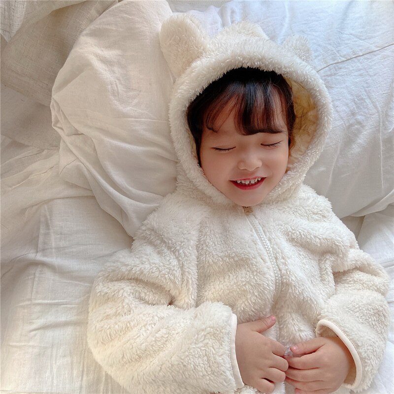 Spring Kids Meisjes Nightgowns Lange Mouwen Losse Dikke Fluwelen Leuke Nachtkleding Gewaad Jurk Voor Kinderen E413