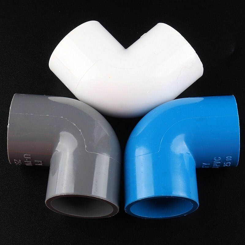 25mm PVC Pipe Equal Elbow Connector Garden Irrigation Fish Tank 90 Degree Elbow Joint Pipework Adapter Aquarium Accessories