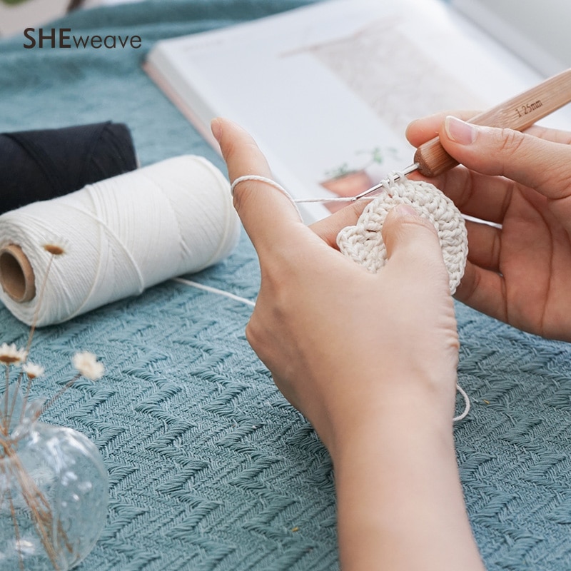 weaving tapestry warp,Cotton Warp Roll for Weaving, crocheting,tapestry warp yarn- 80g/ 150 m (164 yd)