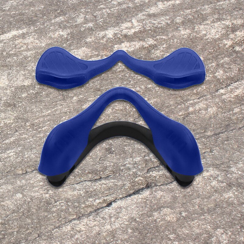 E.O.S Silicon Rubber Nose Pads for OAKLEY SI M Frame 2.0/SI Ballistic M Frame 2.0/Industrial M Frame 2.0 Sunglass Multi-Options: Blue