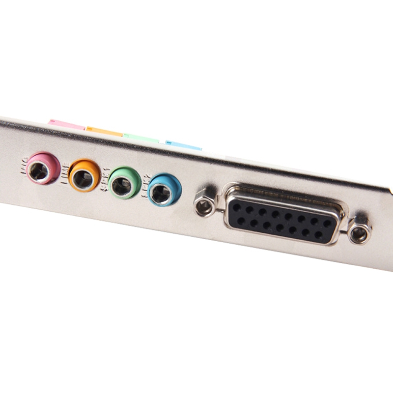 CMI8738 Chipset Stereo Klang PCI-Hafen o Karte Unterstützt 2/4CH und DLS mit Fahrer CD für Schreibtisch PC Computer