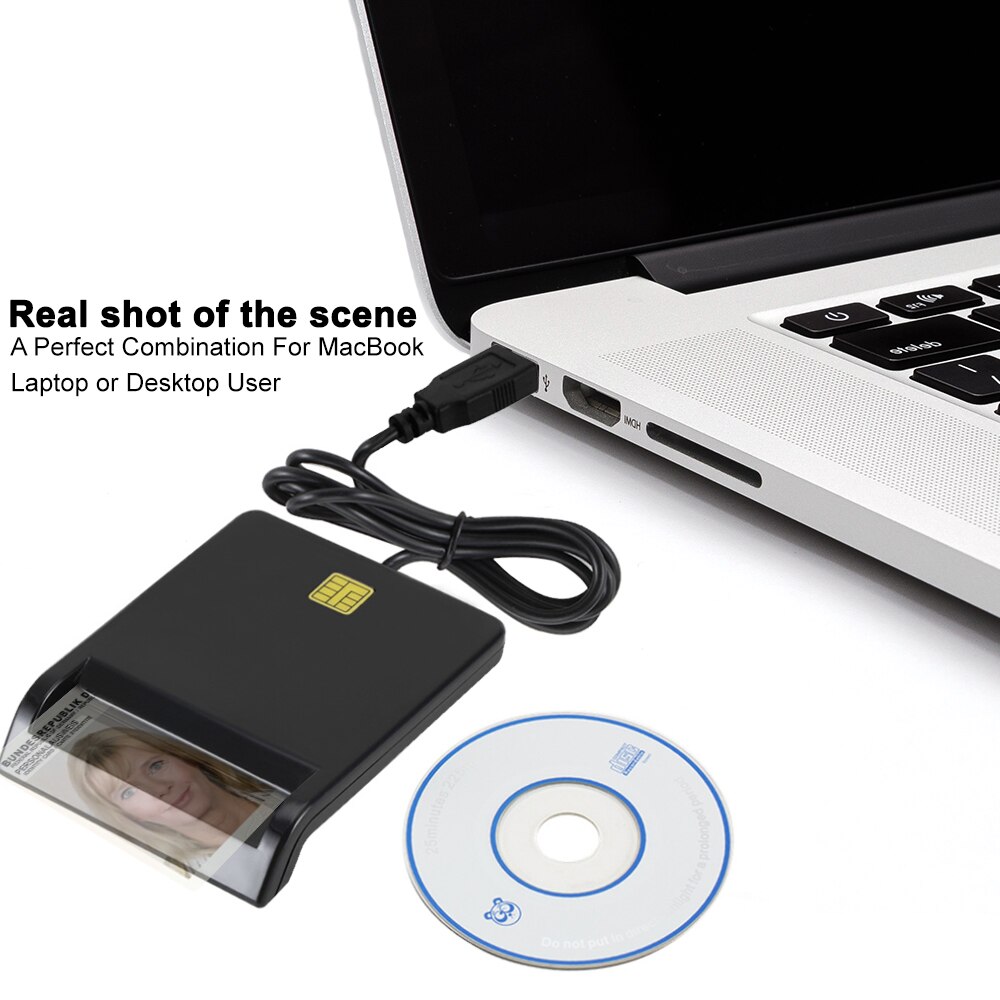 USB SIM Card Reader For Bank Card / TF Cardreaders USB- 7816 for Windows 7 8 10 Linux tools