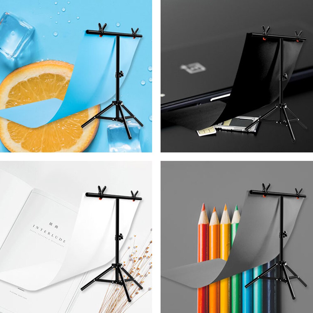 Professionele T-Vorm Achtergrond Stand Voor Foto Studio Fotografie Frame Ondersteuning Systeem Kit Screen Frame Metalen Achtergrond Beugel