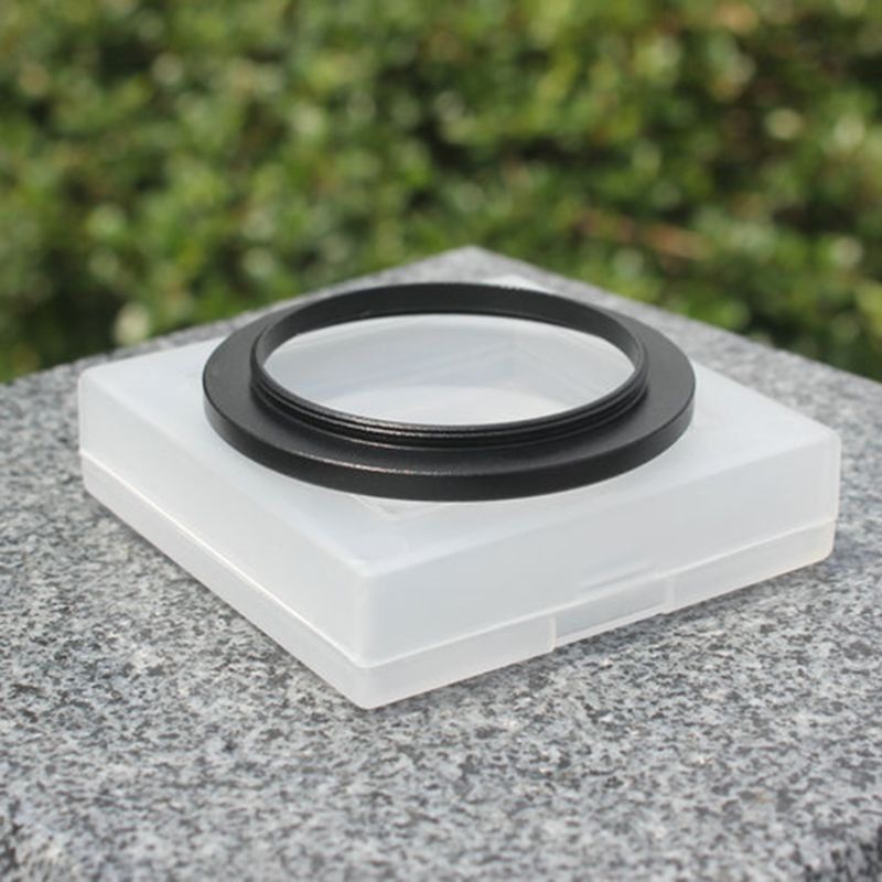 Schwarz Durable Aluminium Legierung M48 zu M42 Kupplung Adapter Ring für Stereo Mikroskop Okular Filter Zubehör