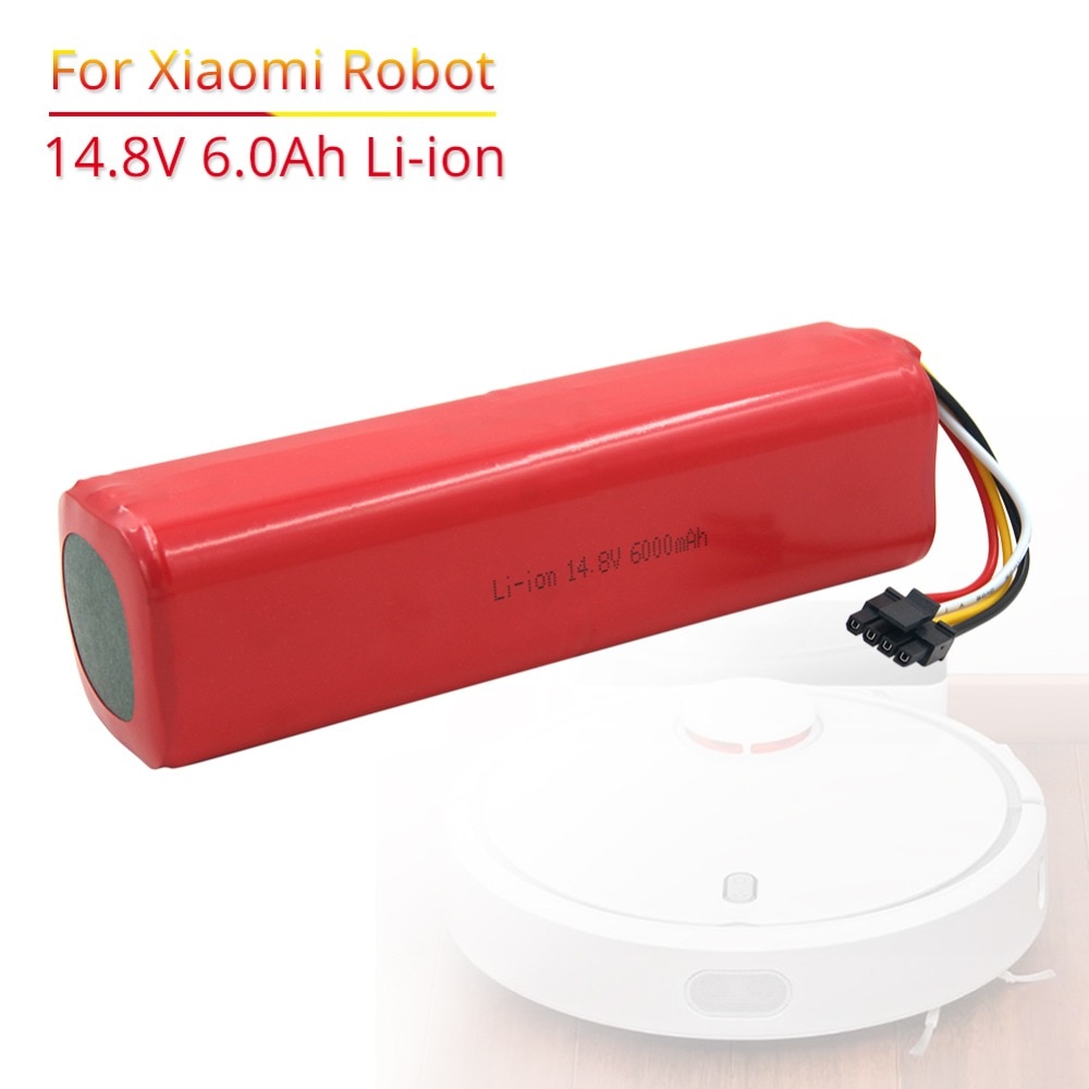 6000mAh li-ion 14,8 V akku für xiaomi mi roboter staubsauger roborock S50 S51